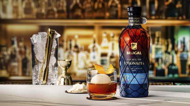 Brugal Colección Visionaria series limited-edition coconut rum and Old Fashioned