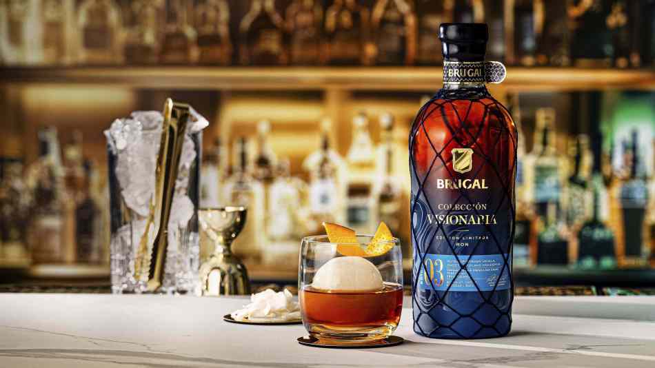 Brugal Colección Visionaria series limited-edition coconut rum and Old Fashioned