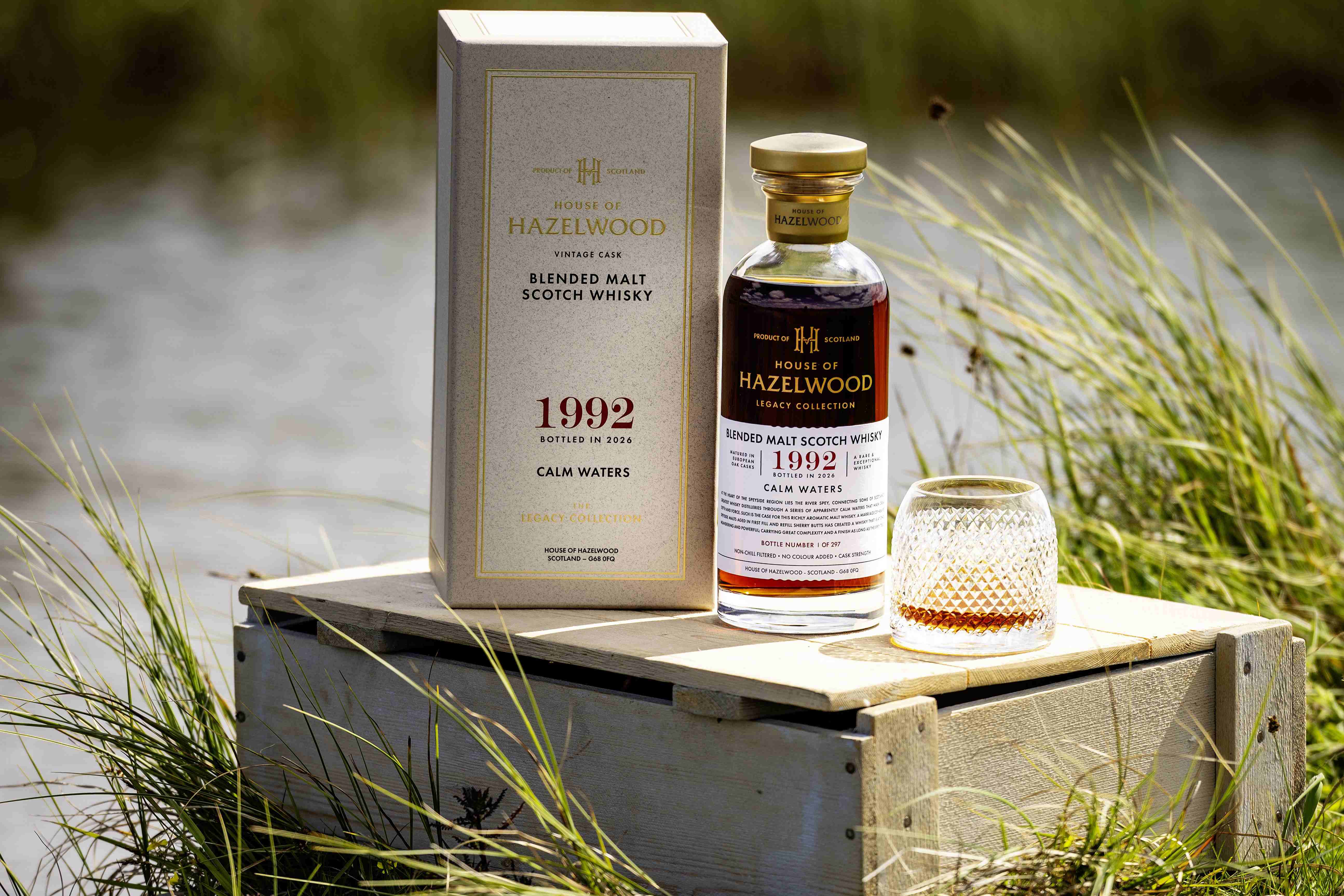 House of Hazelwood debuts Calm Waters 30+ Year Old blended whisky