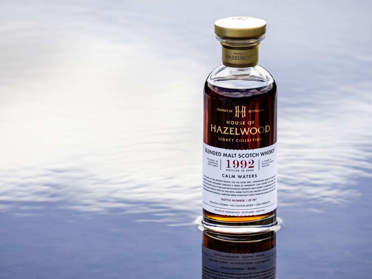 House of Hazelwood debuts Calm Waters 30+ Year Old blended whisky, and its price is&nbsp;surprising