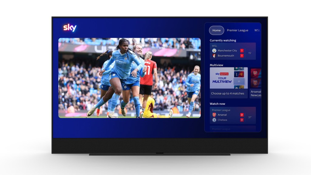 Sky Sports My Multiview hub-home