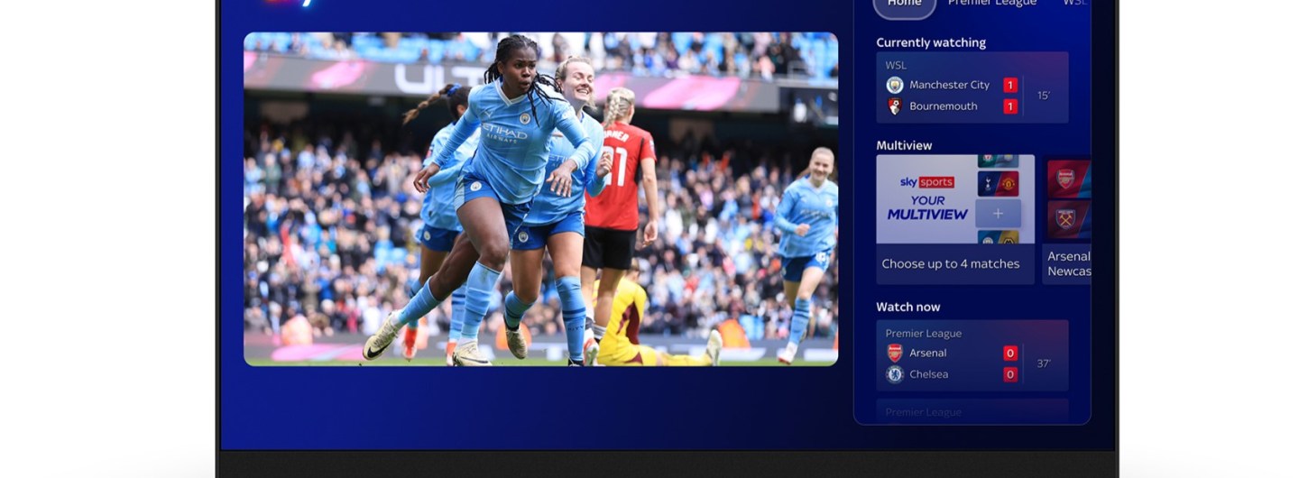 Sky Sports My Multiview hub-home