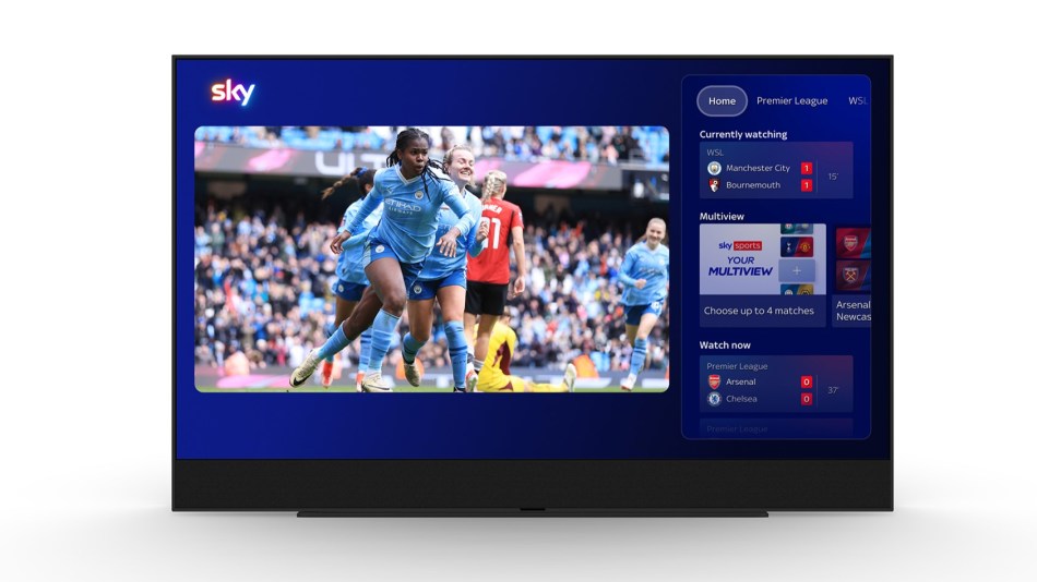 Sky Sports My Multiview hub-home