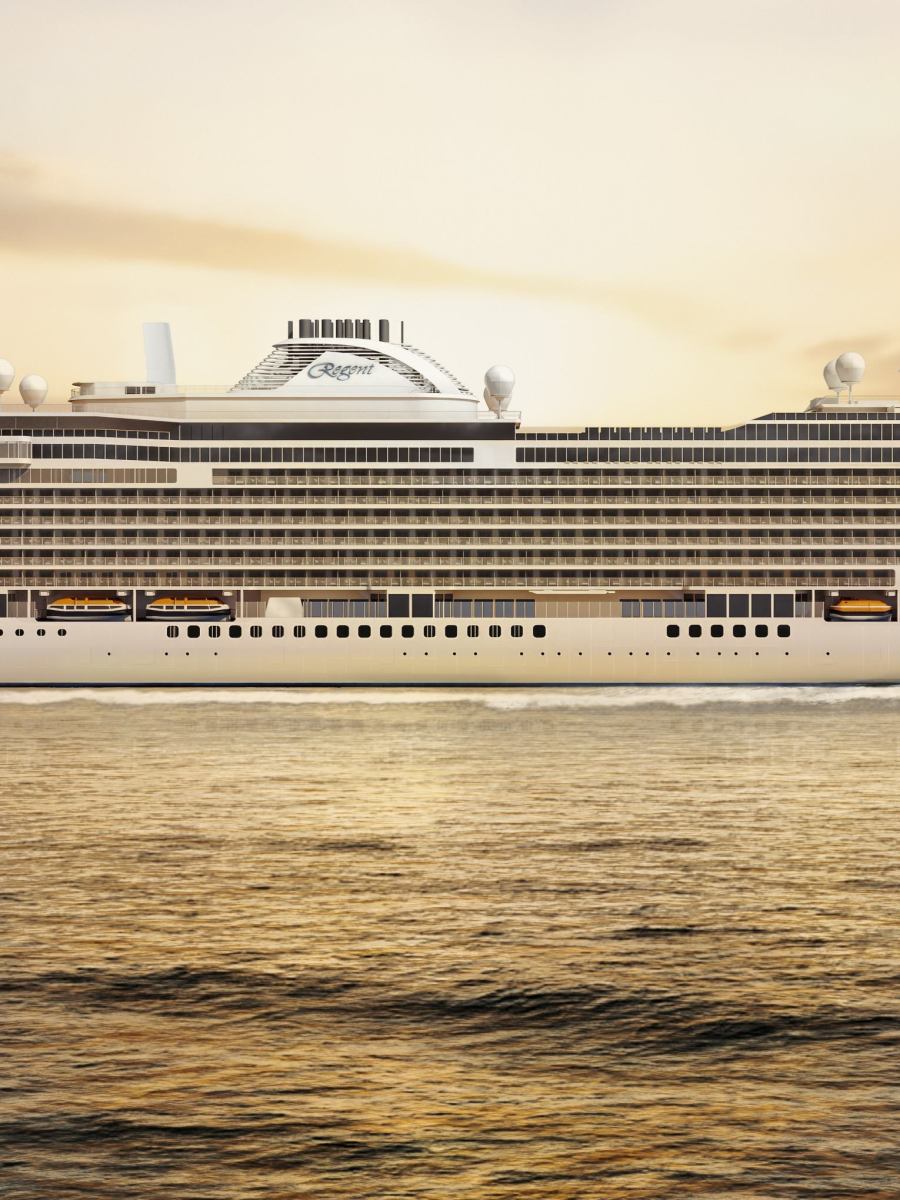 New Seven Seas Prestige cruise ship to debut spectacular 11-deck crystal light&nbsp;installation