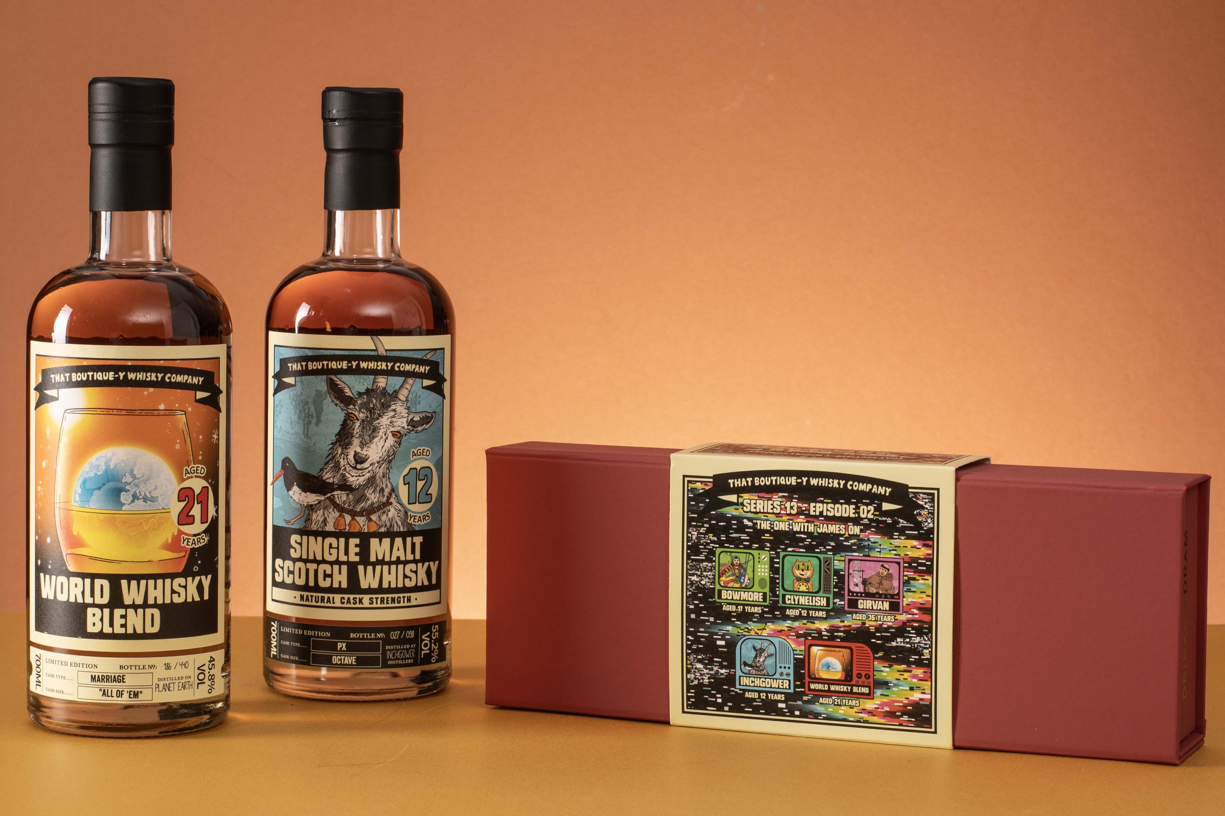 21 Year Old world whisky blend heads up That Boutique-y Whisky