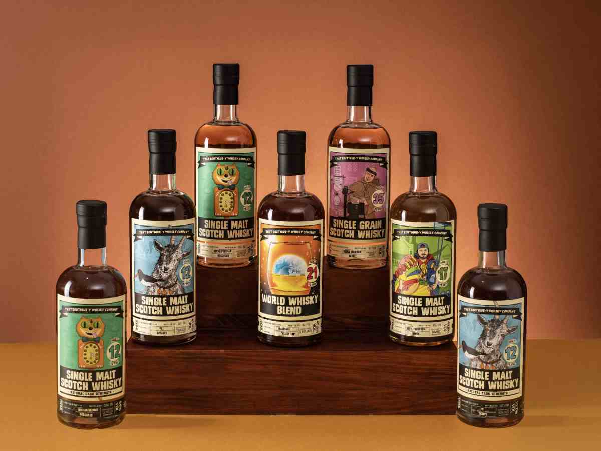 21 Year Old world whisky blend heads up That Boutique-y Whisky Summertime&nbsp;collection