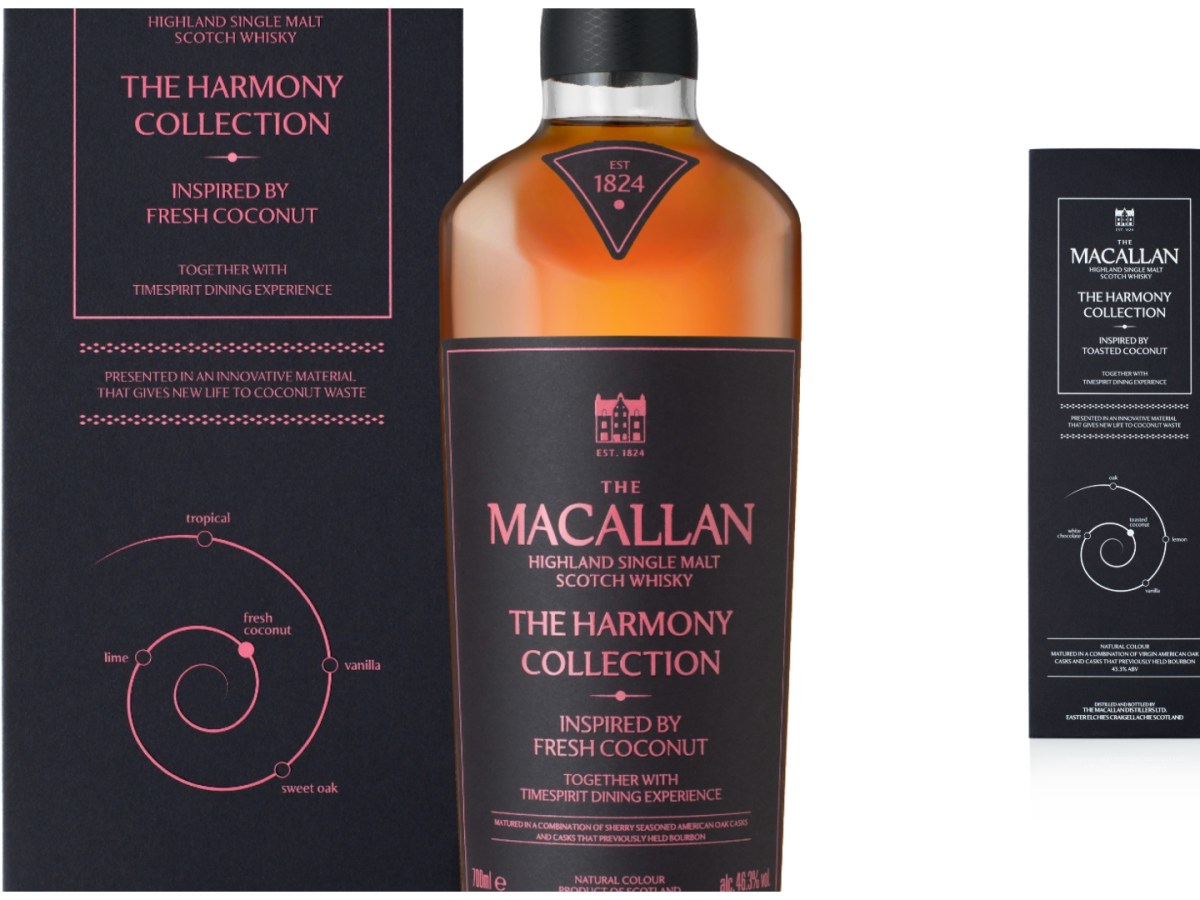 Fresh or toasted? The Macallan’s final Harmony Collection whiskies take coconut in two&nbsp;directions