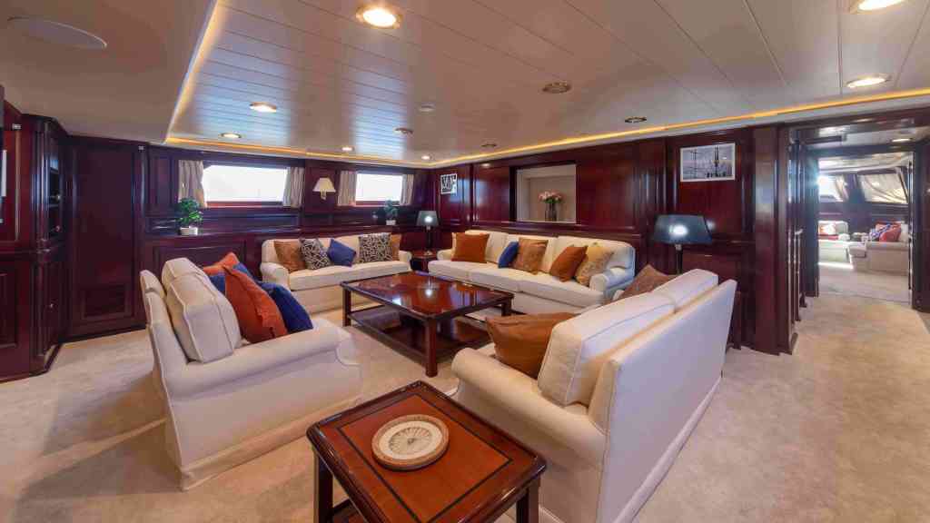 Belle Brise yacht interior revealed