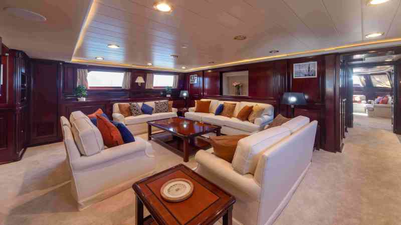Belle Brise yacht interior revealed