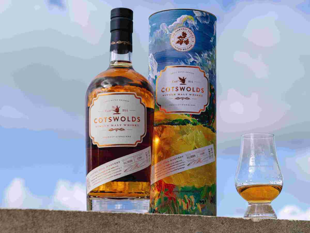 Maple sweetness and Oloroso define new Cotswolds Round Hill Harvest English whisky&nbsp;release