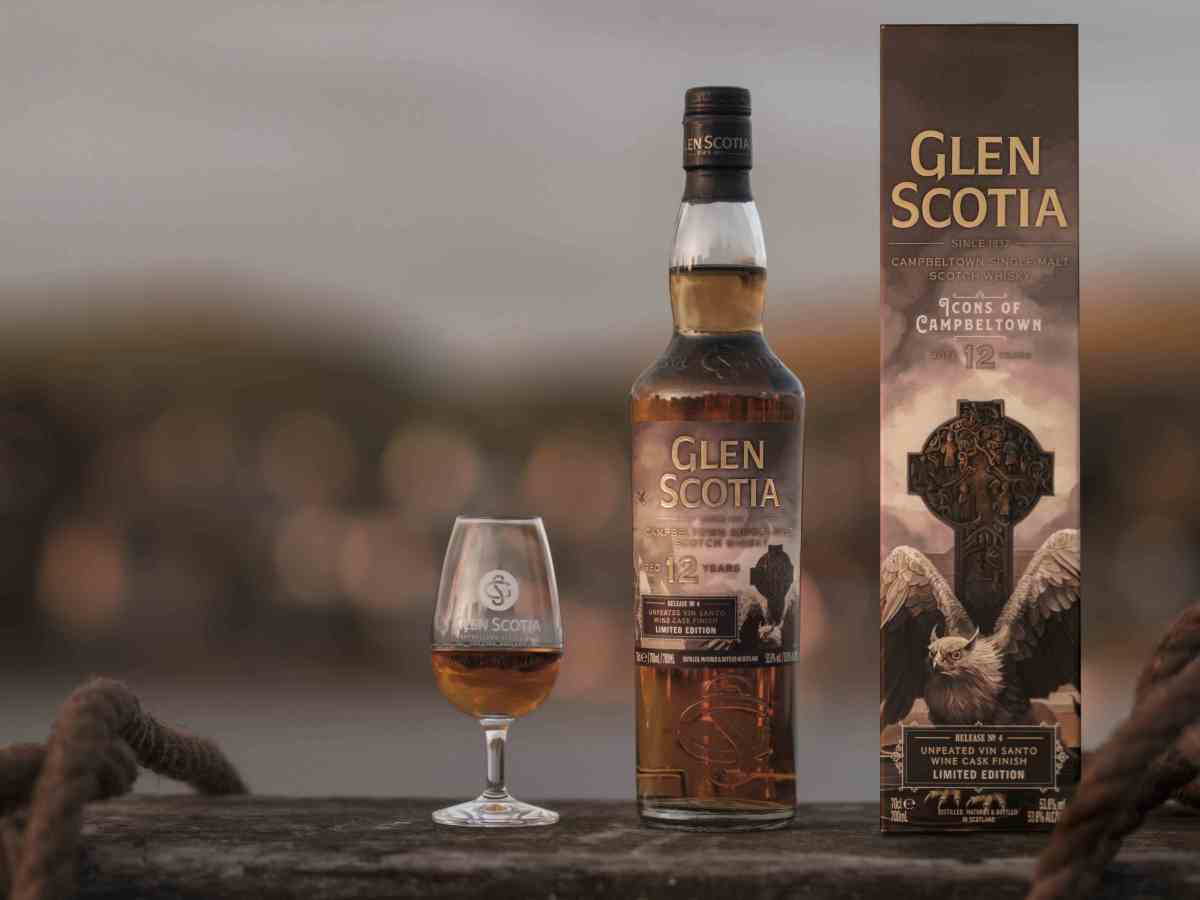 Glen Scotia releases 12 Year Old Icons No.4 whisky shaped by Vin Santo casks and Griffin&nbsp;guardian