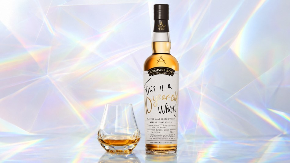 This is a 10-Year-Old Whisky from Compass Box