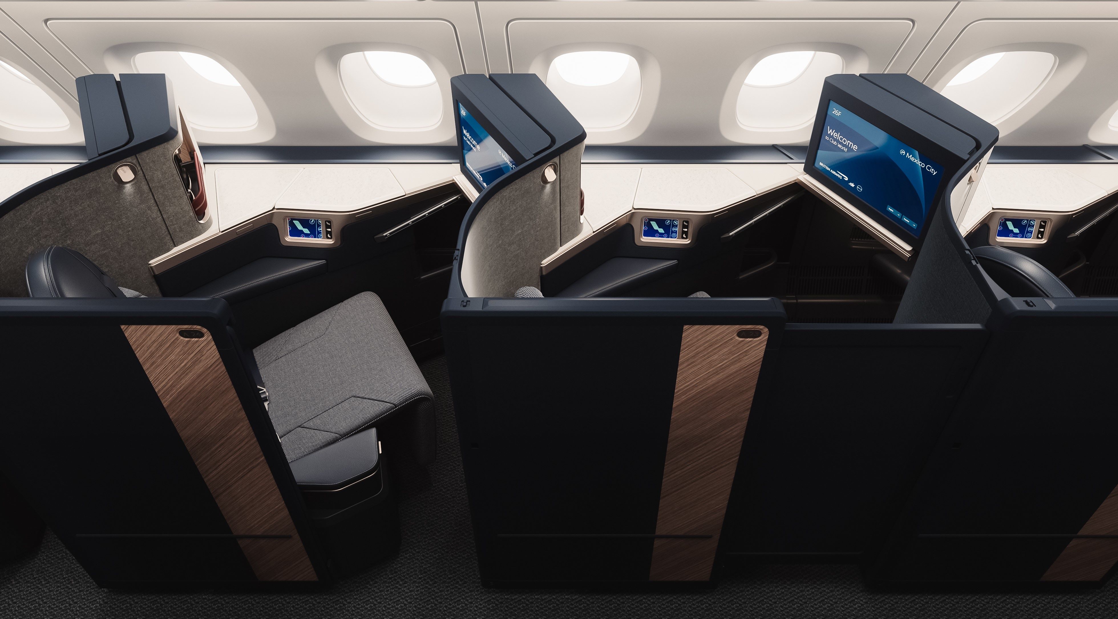 Ste Class First look: British Airways unveils new First, Club Suite and Economy ...