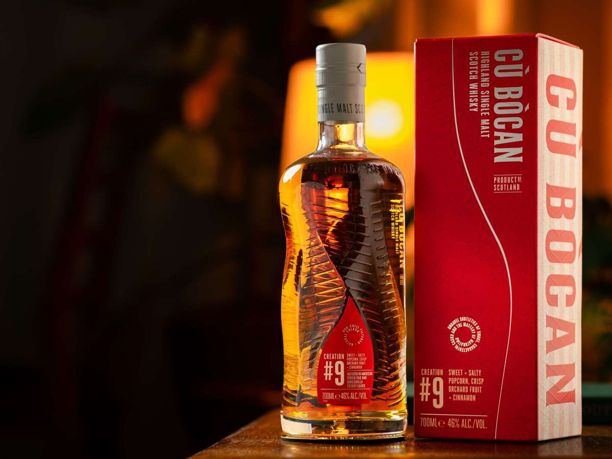 Cù Bòcan Creation #9 is a 17 Year Old Highland whisky with a sweet and salty cinematic&nbsp;twist