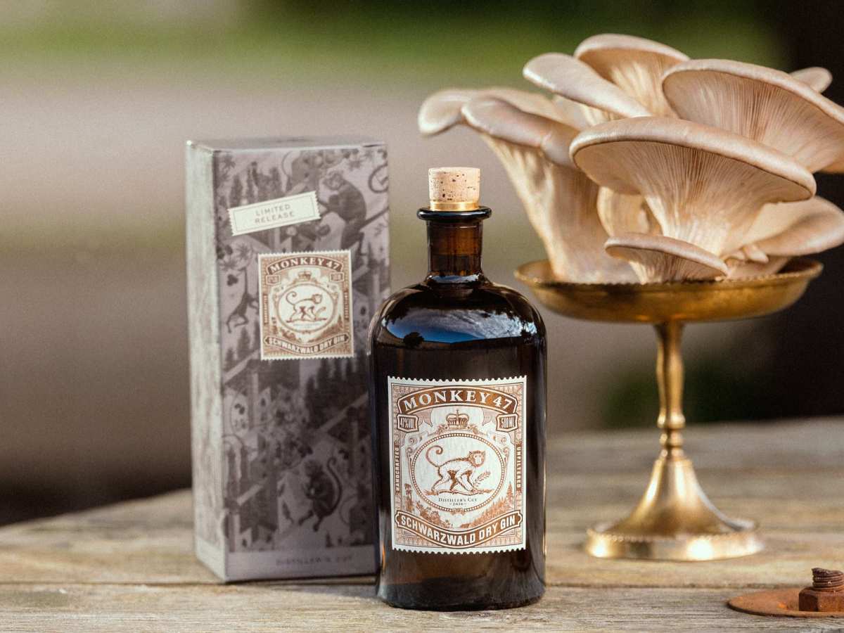 Monkey 47 Distiller’s Cut 2026 adds oyster mushroom to gin recipe for savoury umami&nbsp;twist